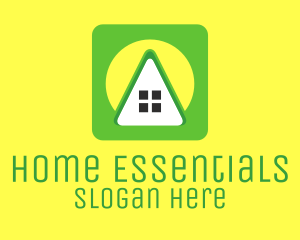 Green Home Application logo design