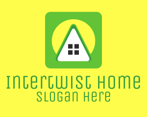 Green Home Application logo design