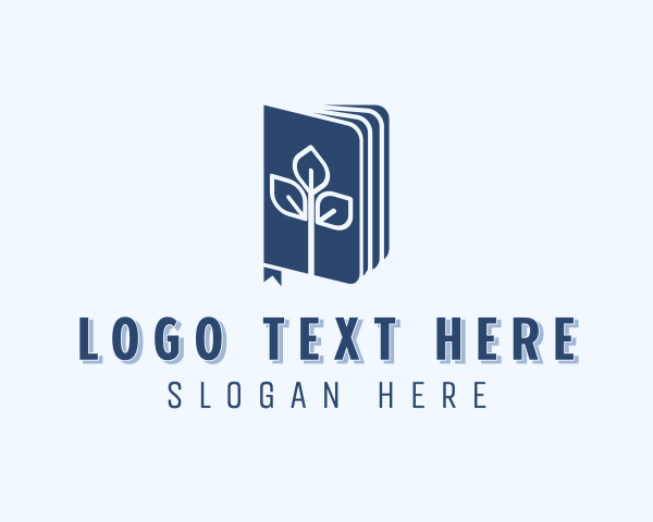 Library logo example 4