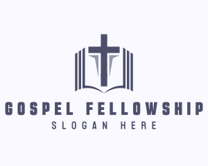 Holy Bible Cross logo