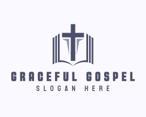Holy Bible Cross logo