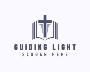 Holy Bible Cross logo design