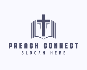 Holy Bible Cross logo design