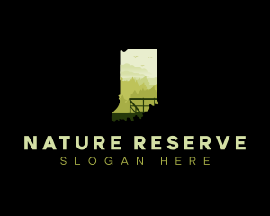 Indiana Nature Park logo design