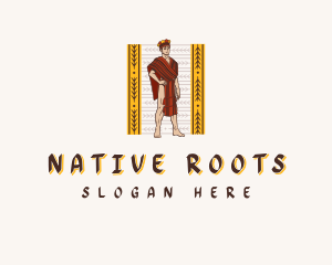 Philippine Indigenous Man logo design