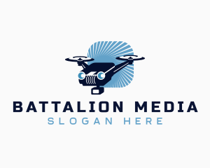 Drone Surveillance Media logo design