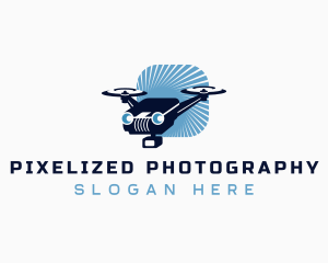 Drone Surveillance Media logo design