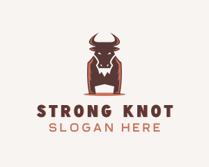 Strong Wild Bison logo design