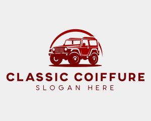 Classic SUV Car logo design