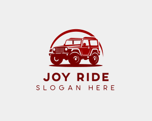 Classic SUV Car logo design