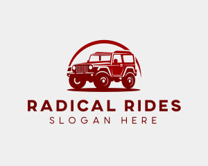 Classic SUV Car logo design