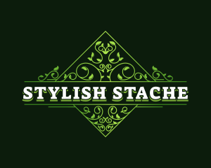 Stylish Garden Vine  logo design