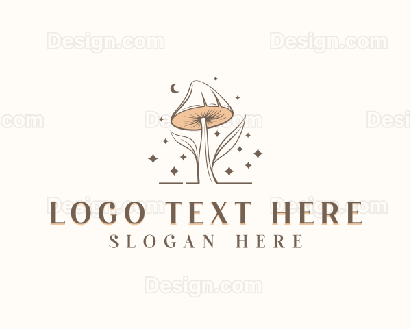 Holistic Organic Mushroom Logo