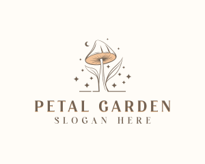 Holistic Organic Mushroom logo design