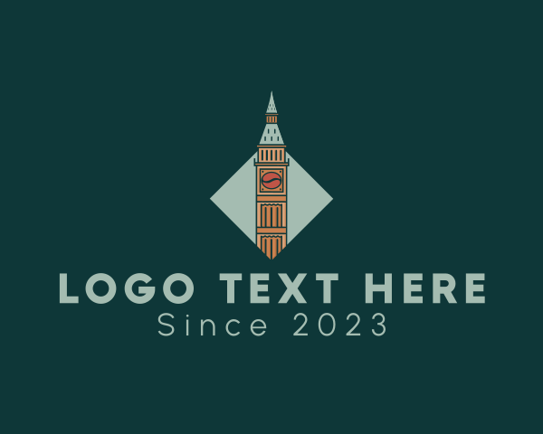 Classical Building logo example 3