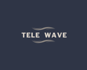 Sea Wave Swoosh logo design