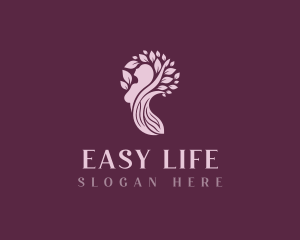 Spa Wellness Woman logo design