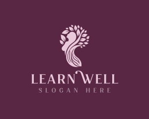 Spa Wellness Woman logo design