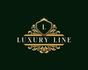 Luxury Crown Crest logo design