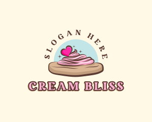 Cookie Icing Cream logo design