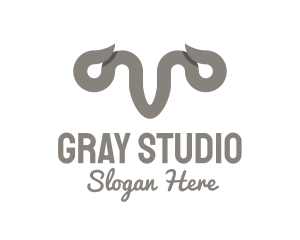 Gray Generic Horns logo