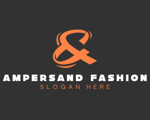 Modern Ampersand Font logo design