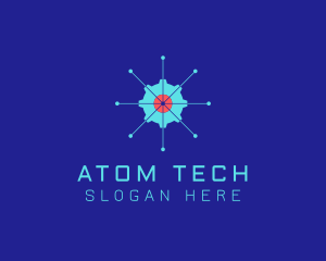 Tech Cogwheel Startup logo design