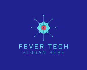 Tech Cogwheel Startup logo design