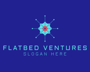 Tech Cogwheel Startup logo design