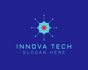 Tech Cogwheel Startup logo