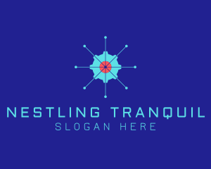 Tech Cogwheel Startup logo design