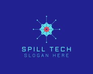 Tech Cogwheel Startup logo design