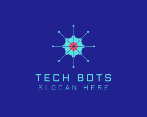 Tech Cogwheel Startup logo design