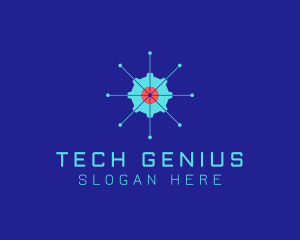 Tech Cogwheel Startup logo