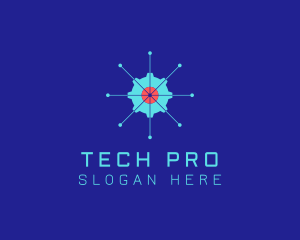 Tech Cogwheel Startup logo