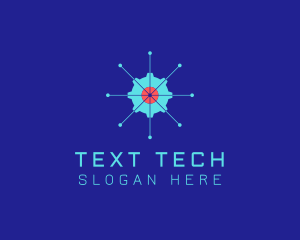 Tech Cogwheel Startup logo design