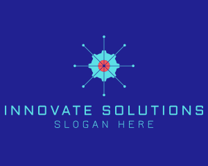 Tech Cogwheel Startup logo