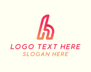 Creative Studio Letter H logo