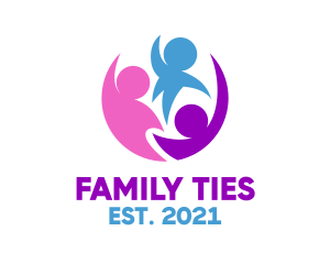 Family Kids Community logo design