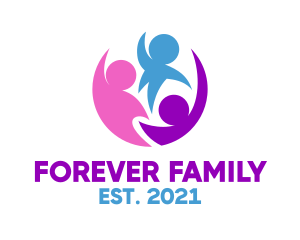 Family Kids Community logo design