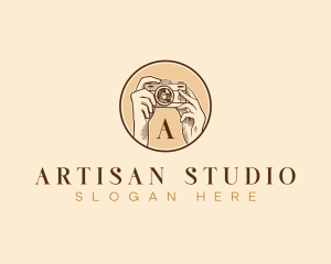 Camera Photography Studio logo design