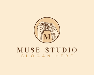 Camera Photography Studio logo design