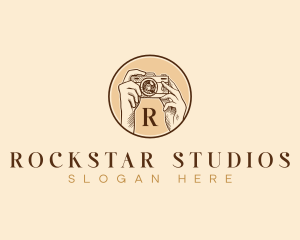 Camera Photography Studio logo design