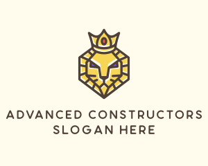 Royal Lion Head logo design