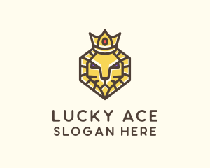 Royal Lion Head logo design