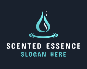 Liquid Water Droplet logo design