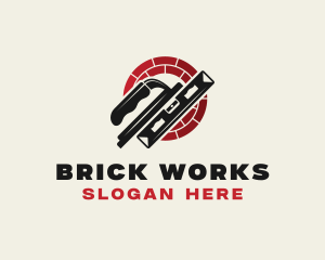 Masonry Brick Builder logo design