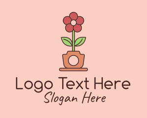 Flower Pot Photography  Logo