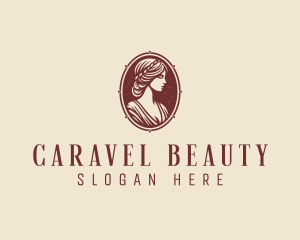 Beauty Woman Portrait logo design