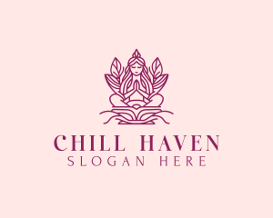 Yoga Meditation Relaxation logo design